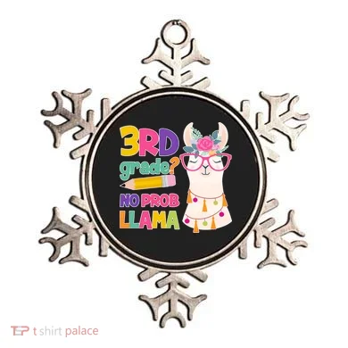 3rd Grade? No Prob Llama Ornament