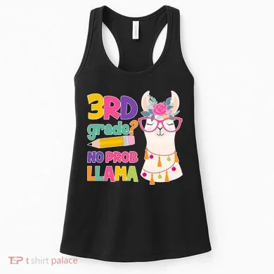 3rd Grade? No Prob Llama Women's Tank Top