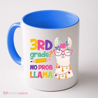 3rd Grade? No Prob Llama Coffee Mug