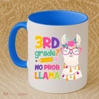 3rd Grade? No Prob Llama Coffee Mug thumb 2