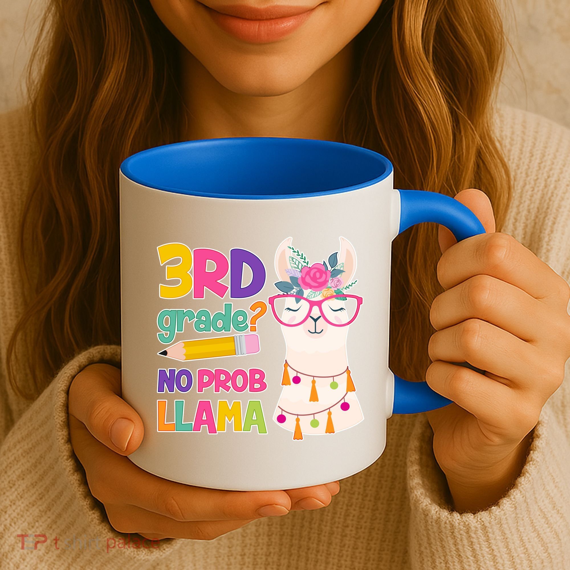 3rd Grade? No Prob Llama Coffee Mug