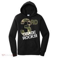 3rd Grade Rocks Camo Women's Hoodie thumb 0