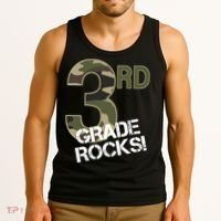 3rd Grade Rocks Camo Tank Top thumb 3