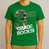 3rd Grade Rocks Camo T-Shirt thumb 3