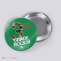 3rd Grade Rocks Camo Button thumb 0
