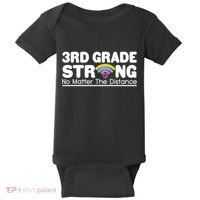 3rd Grade Strong No Matter The Distance Baby Bodysuit thumb 0