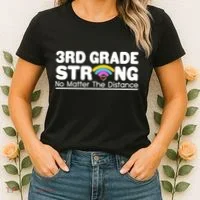 3rd Grade Strong No Matter The Distance Women's T-Shirt thumb 2