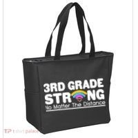 3rd Grade Strong No Matter The Distance Tote Bag thumb 2