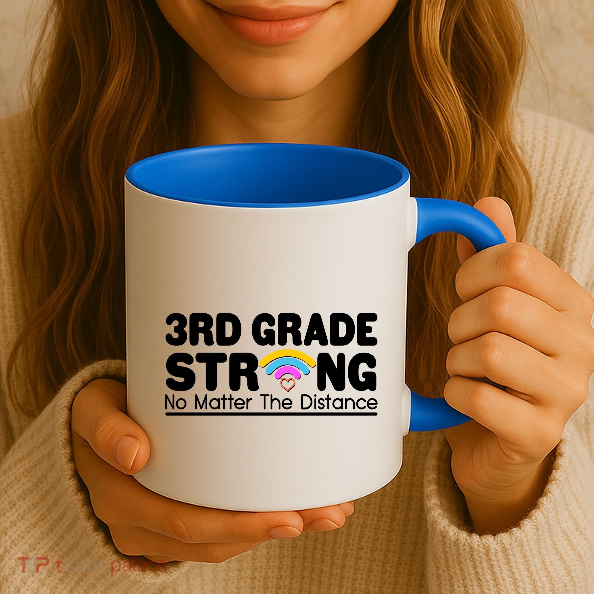 3rd Grade Strong No Matter The Distance Coffee Mug