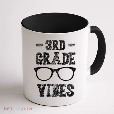 3rd Grade Vibes Coffee Mug back
