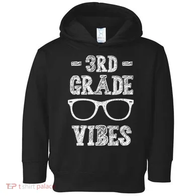 3rd Grade Vibes Toddler Hoodie