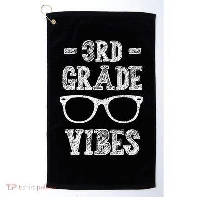 3rd Grade Vibes Golf Towel
