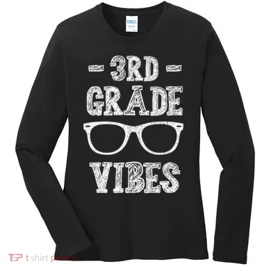 3rd Grade Vibes Women's Long Sleeve Shirt