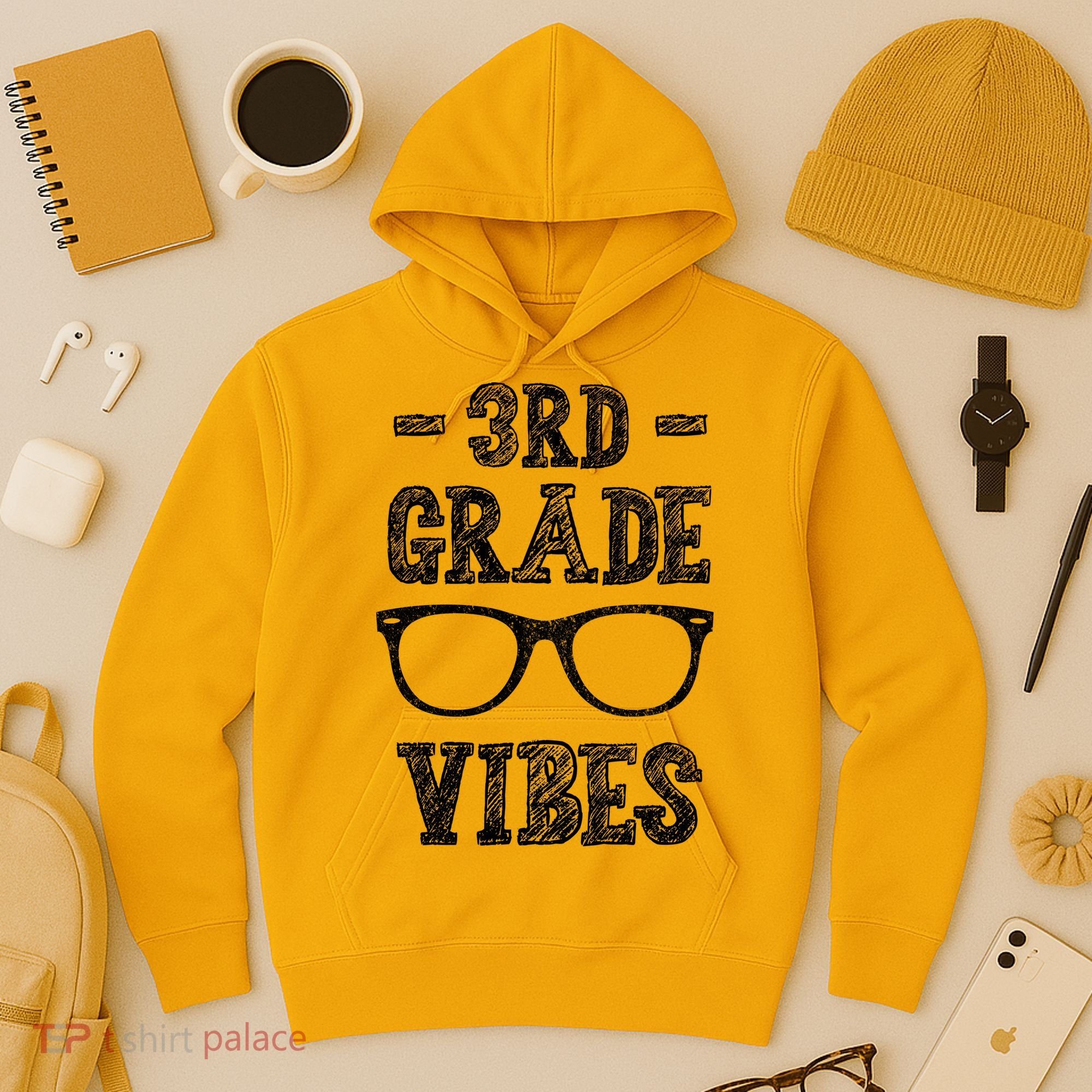 3rd Grade Vibes Hoodie