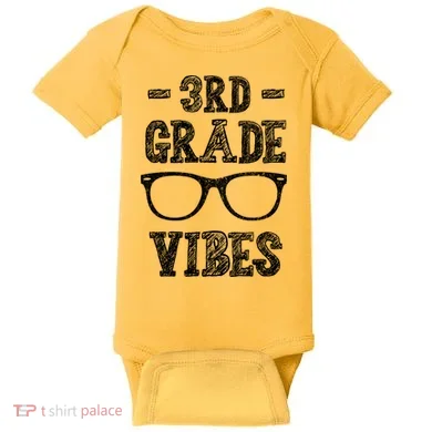 3rd Grade Vibes Baby Bodysuit