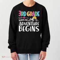 3rd Grade Where The Adventure Begins Women's Sweatshirt thumb 0