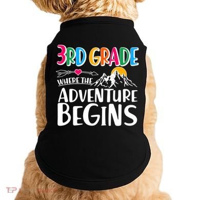 3rd Grade Where The Adventure Begins Doggie Tank