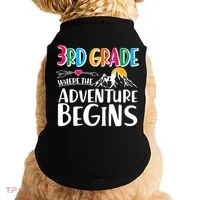 3rd Grade Where The Adventure Begins Doggie Tank thumb 0