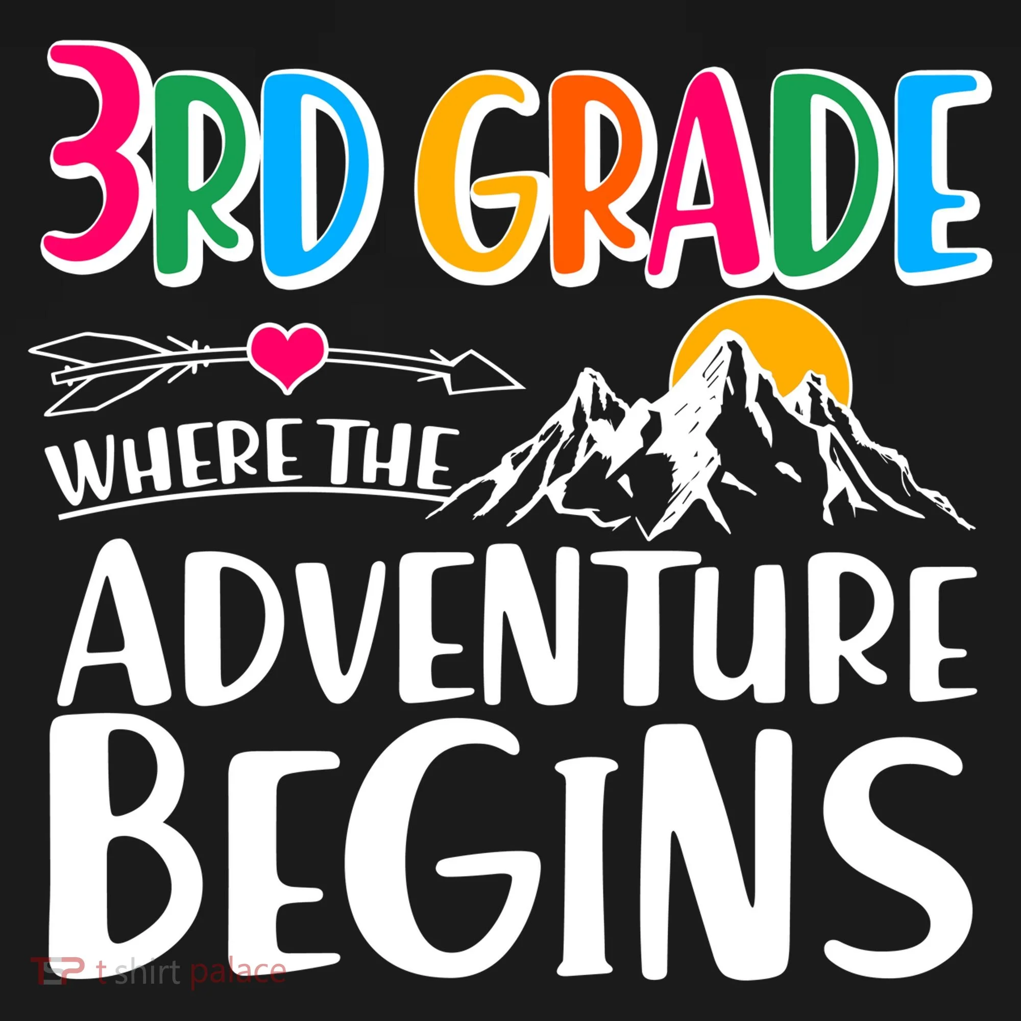 3rd Grade Where The Adventure Begins Doggie Tank