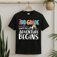 3rd Grade Where The Adventure Begins T-Shirt thumb 2