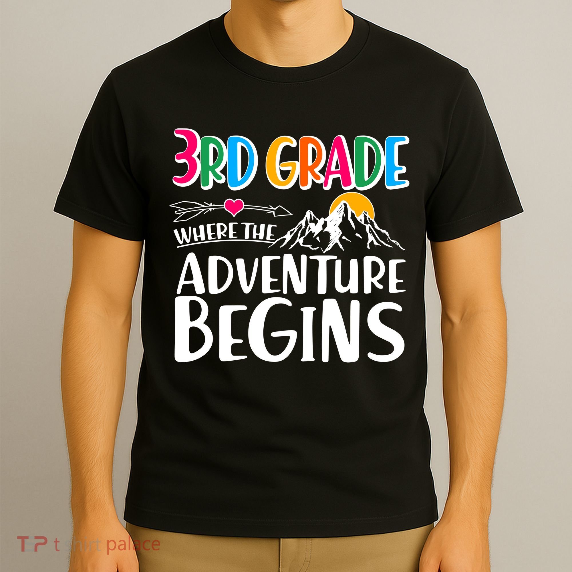 3rd Grade Where The Adventure Begins T-Shirt