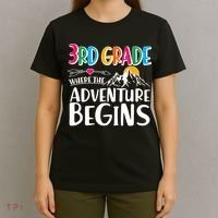 3rd Grade Where The Adventure Begins T-Shirt thumb 4