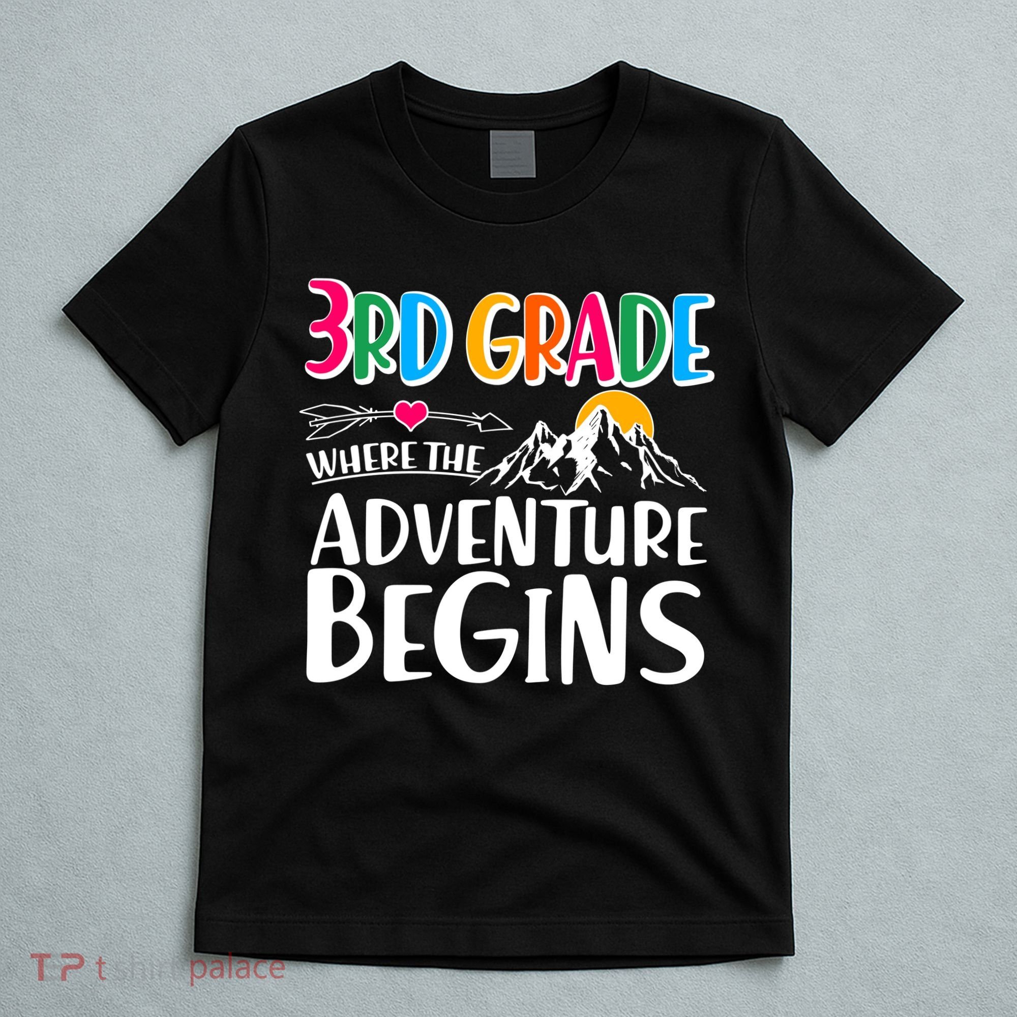 3rd Grade Where The Adventure Begins T-Shirt
