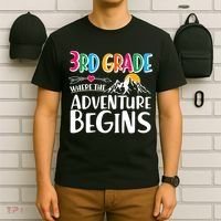 3rd Grade Where The Adventure Begins T-Shirt thumb 6