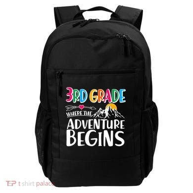 3rd Grade Where The Adventure Begins Backpack