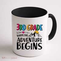 3rd Grade Where The Adventure Begins Coffee Mug thumb 1