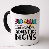 3rd Grade Where The Adventure Begins Coffee Mug thumb 0