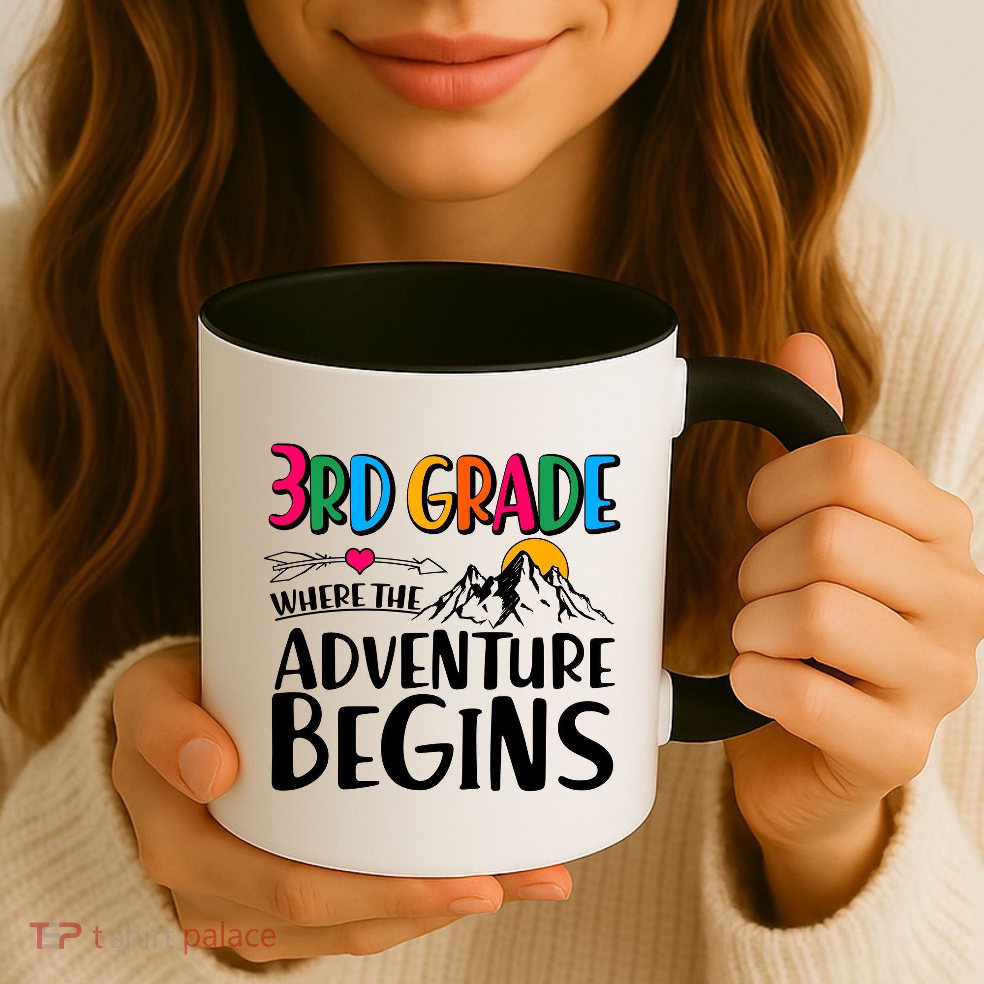 3rd Grade Where The Adventure Begins Coffee Mug