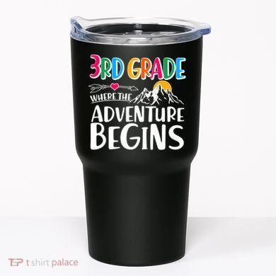 3rd Grade Where The Adventure Begins Tumbler