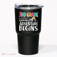 3rd Grade Where The Adventure Begins Tumbler thumb 0