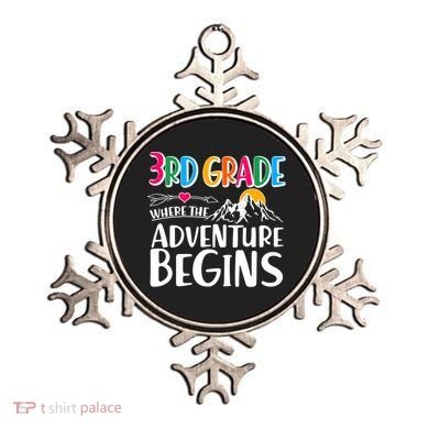 3rd Grade Where The Adventure Begins Ornament