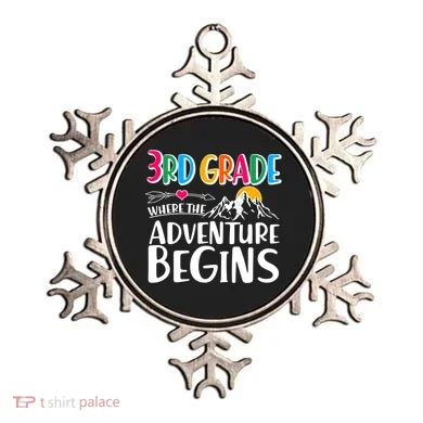 3rd Grade Where The Adventure Begins Ornament