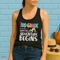 3rd Grade Where The Adventure Begins Women's Tank Top thumb 2