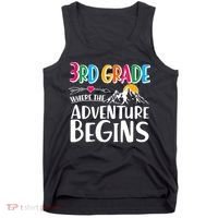 3rd Grade Where The Adventure Begins Tank Top thumb 0