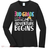 3rd Grade Where The Adventure Begins Women's Long Sleeve Shirt thumb 0