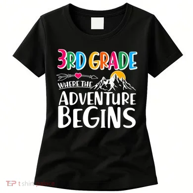 3rd Grade Where The Adventure Begins Women's T-Shirt