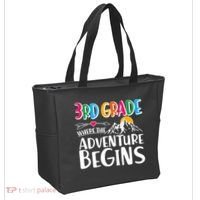 3rd Grade Where The Adventure Begins Tote Bag thumb 2