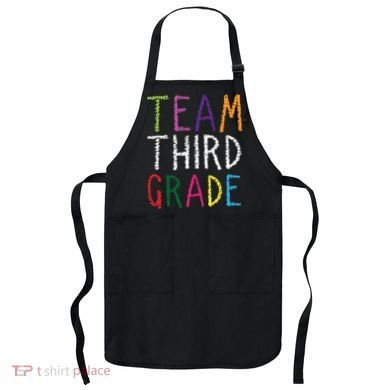 3rd Team Third Grade Apron