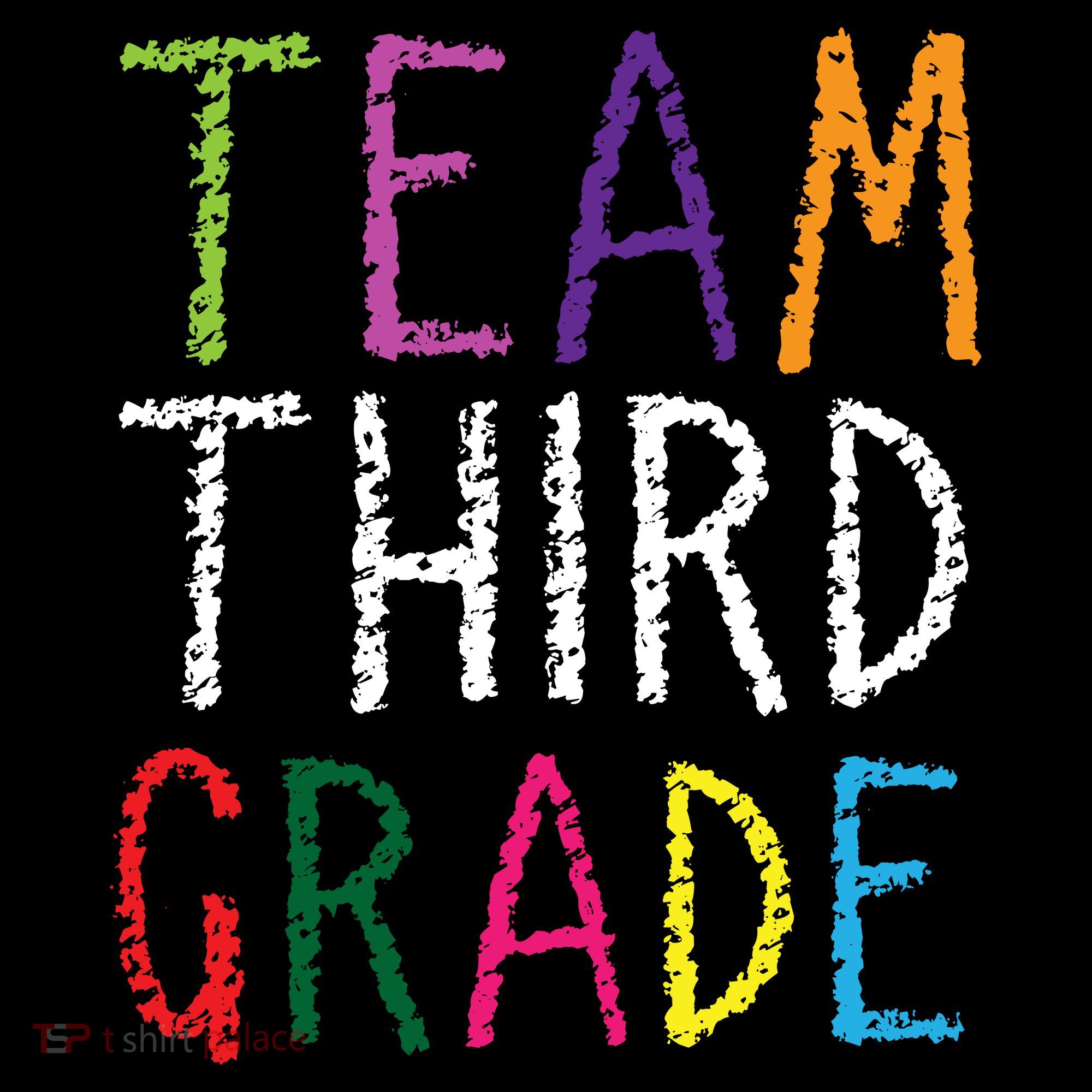 3rd Team Third Grade Button
