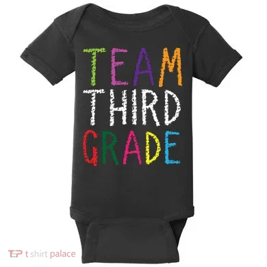 3rd Team Third Grade Baby Bodysuit