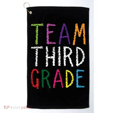 3rd Team Third Grade Golf Towel