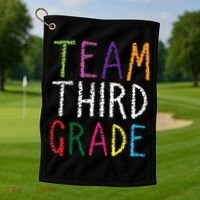 3rd Team Third Grade Golf Towel thumb 1