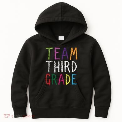 3rd Team Third Grade Kids Hoodie