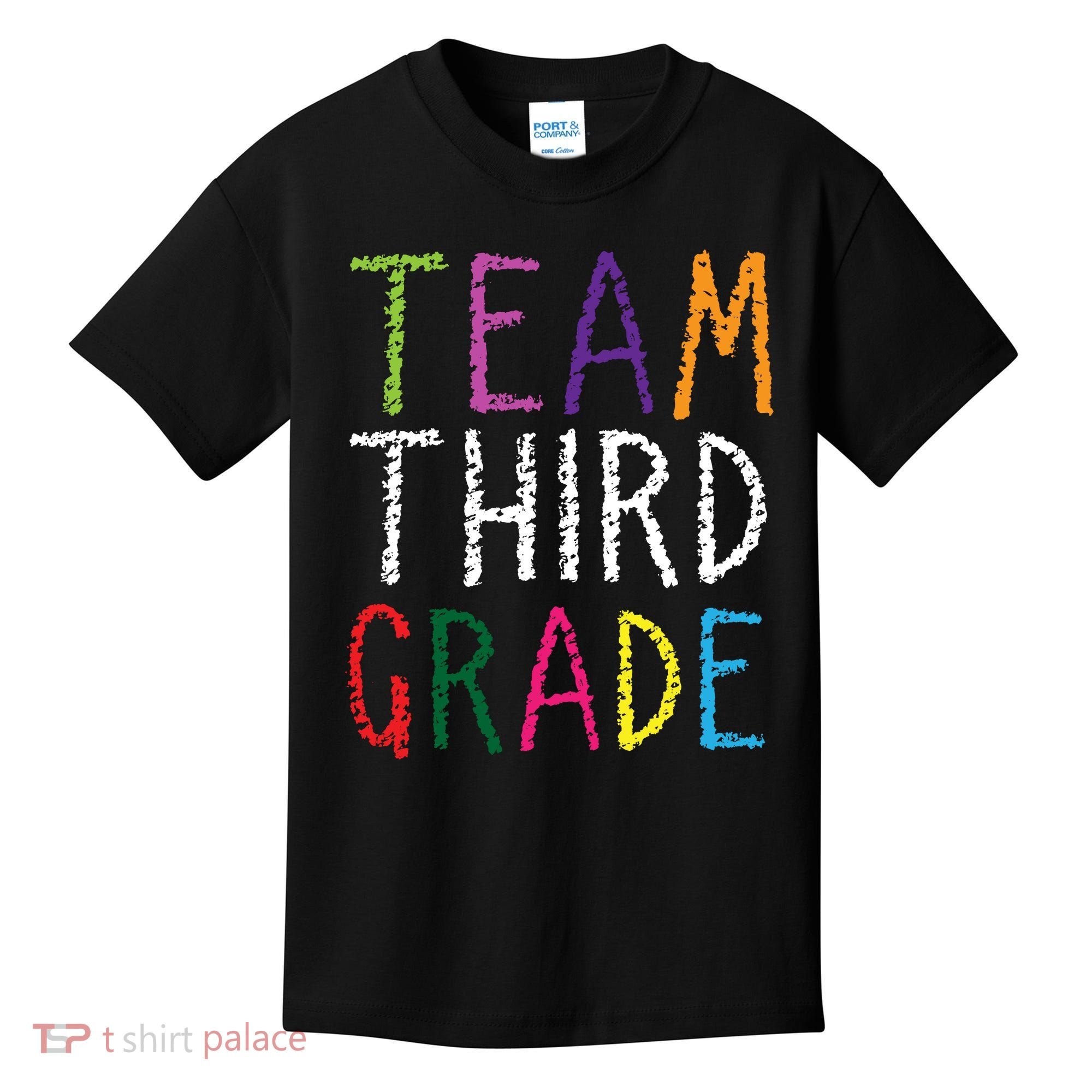 3rd Team Third Grade Kids T-Shirt