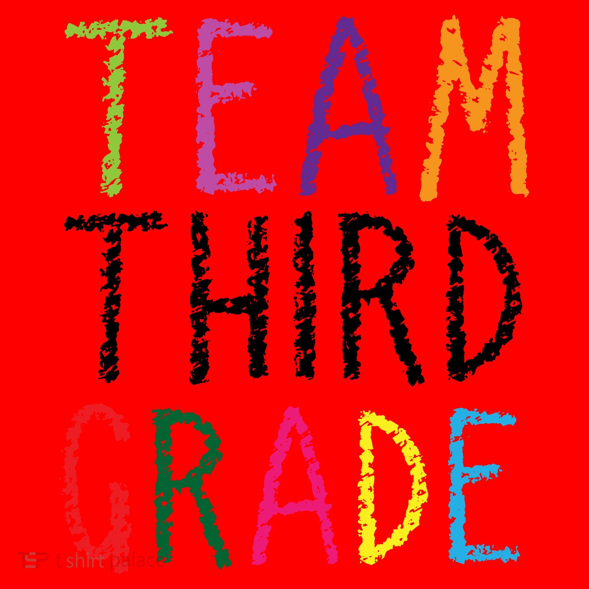 3rd Team Third Grade Santa Hat