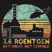 3.6 Roentgen Not Great, Not Terrible Chernobyl Gift Ornament thumb 1